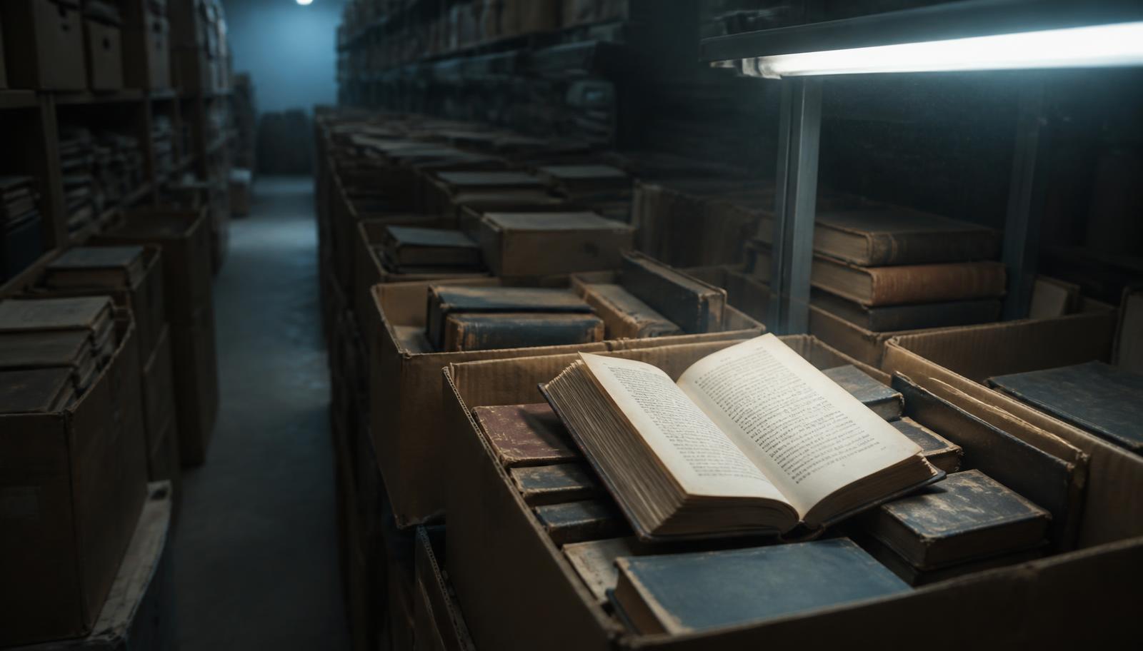 Why Are Thousands of Old Books Suddenly Being Bought, and What Happens to Them Next?